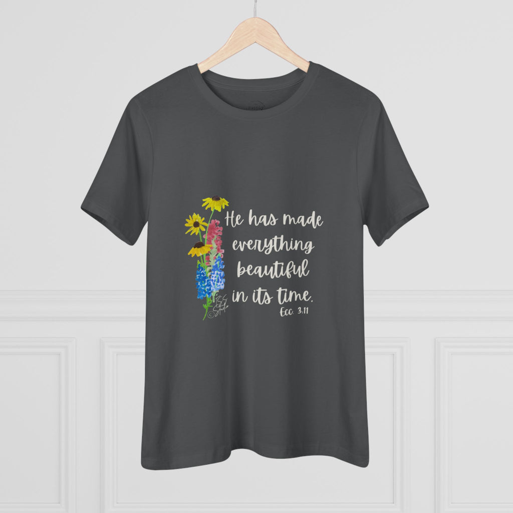 Women's Cotton Faith Graphic Tee - Texas Wildflower Collection-T-Shirt-Wholesale-Boutique-Clothing-Accessories