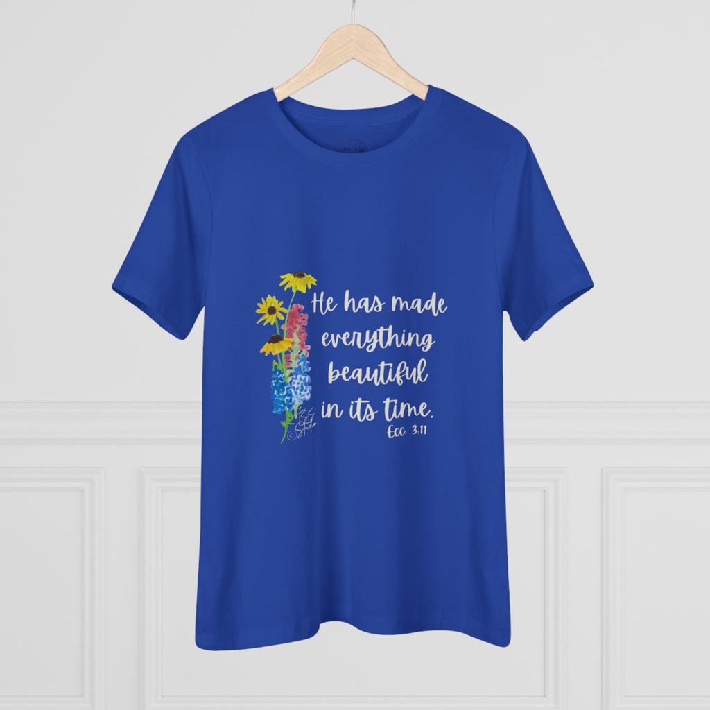 Women's Cotton Faith Graphic Tee - Texas Wildflower Collection-T-Shirt-Wholesale-Boutique-Clothing-Accessories